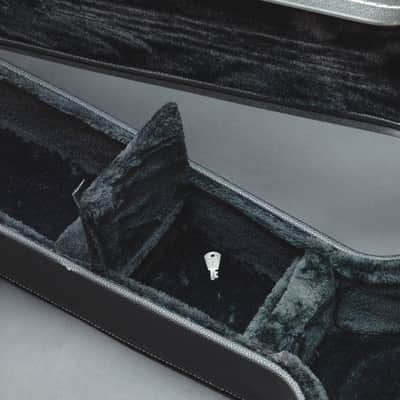Lindo Neptune V2 Bass Guitar Hard Case | Plush Lined | Lockable - Black (Guitar Not Included) image 5
