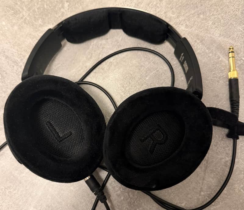 Sennheiser HD 490 Pro Open-Back Studio Headphones 2024 - Present - Black image 1