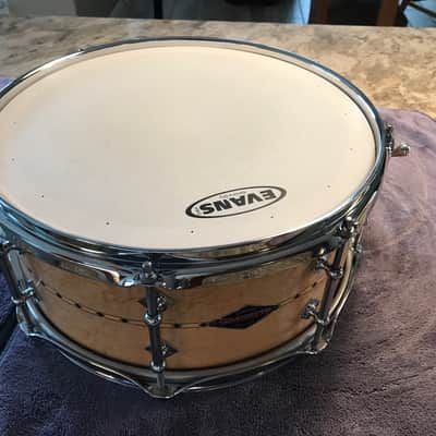 2012 Signed Craviotto 13 X 6 BIRDSEYE MAPLE W/Inlay image 12