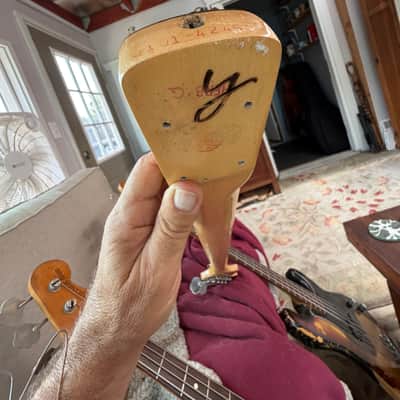 1975 Fender Precision Bass- Sunburst Plays and sounds great! image 11