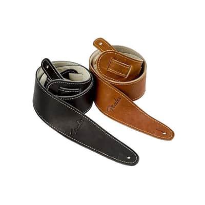 Fender Ball Glove Leather Strap, Black 2016