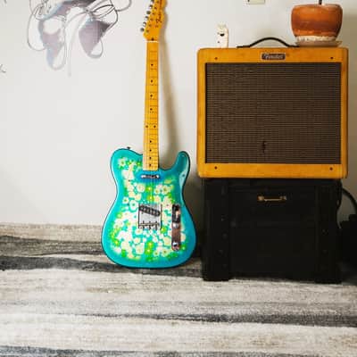 Fender Japan TL69-85 ’69 Telecaster Reissue Blue Flower BFL A-Serial MIJ Fujigen 1993-1994 image 17