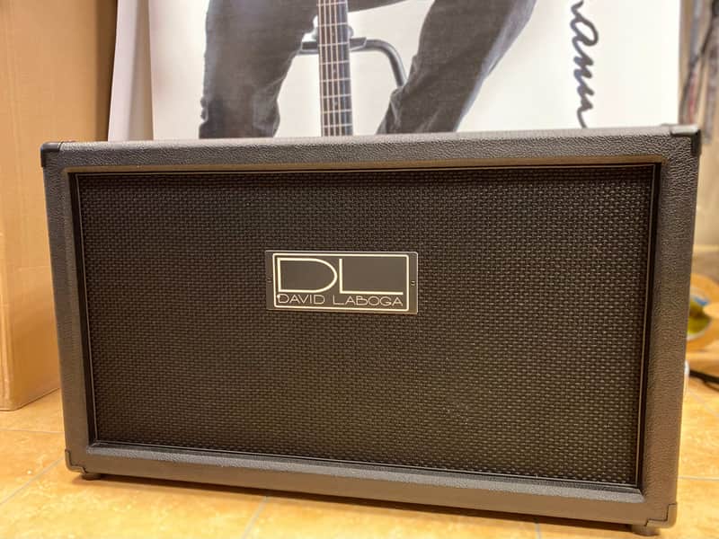 METAL SET Guitar Cabinet 2 x 12 / David Laboga DL212FS-PST-PRO / 2 x MAMZER 30 New Speakers ! / High End Cables image 1