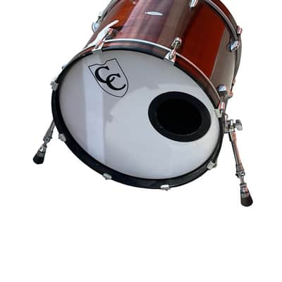 C&C Drums  Maple 3pc Kit in Walnut w/ SKB Hardshell Cases image 17