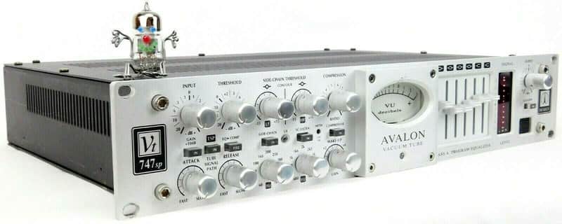 Avalon VT-747sp Stereo Vacuum Tube Compressor / Equalizer | Reverb