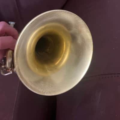 Getzen Super Deluxe Bb Trumpet (1957) SN 78838 (100% lacquer - gold tint)(professional) image 10