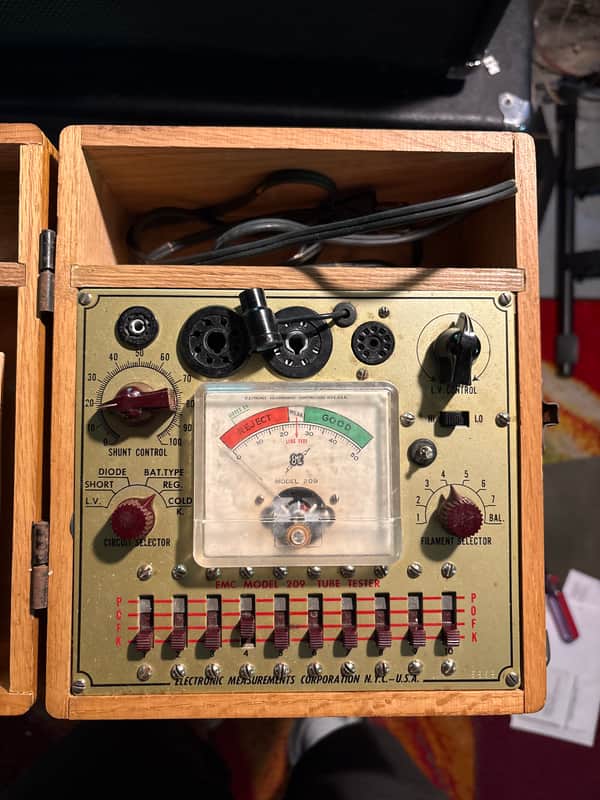 EMC Model 209 Tube Tester image 1