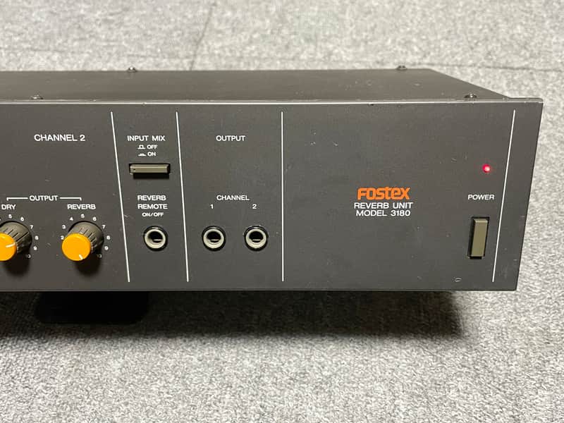 Fostex model 3180 Spring reverb unit MIJ | Reverb