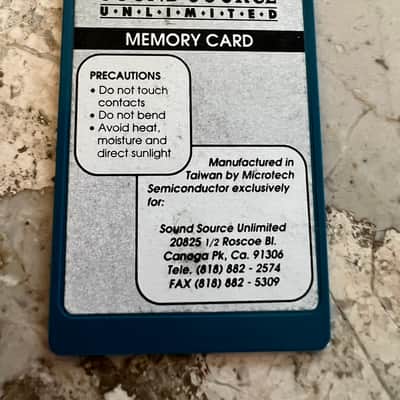 Sound Source Unlimited M1 Pop Rock Collection voice rom card image 2