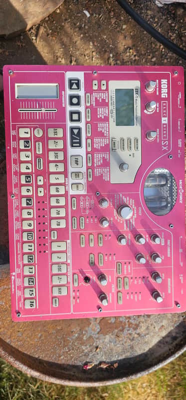 Korg Electribe-SX ESX-1 Music Production Sampler 2000s - Red image 1