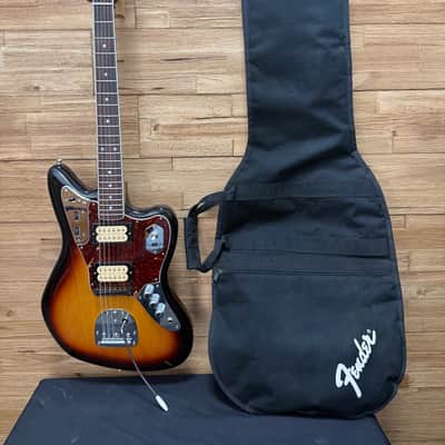 Fender Kurt Cobain Jaguar Guitar-2013-MIM- 3-Color Sunburst 8lbs 9oz w/gig bag image 25
