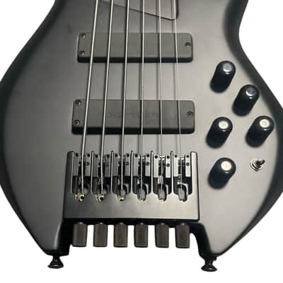 U.S.A. MTD 635-24 (H35D6) Headless, Matte Black / Roasted Birdseye Maple *On Order, ETA Dec. 2027 image 5