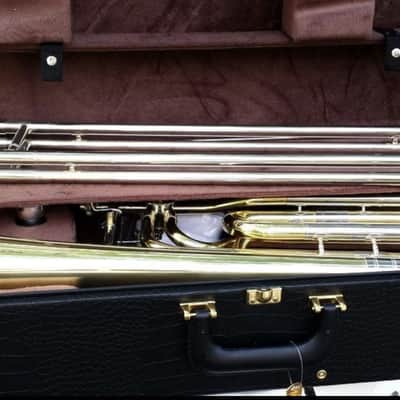 O'Malley BBb Contrabass Trombone   - clear lacquer   NEW image 3