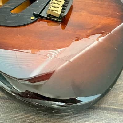 1986 Ibanez RG53 Body Antique Violin w/Powe Rocker Special Tremolo Made in Japan image 9