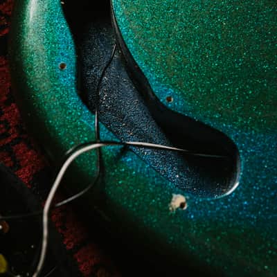 1991 Fender PB62 Order, Blue Sparkle Metallic, Matching Headstock, '62 Precision Bass, FujiGen image 21