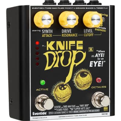 Eventide Knife Drop Suboctave Fuzz Synth Pedal image 2