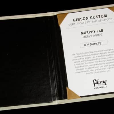 2024 - Gibson Custom Shop PSL Murphy Lab Les Paul Custom Heavy Aged Inverness Green 9.13 #CS400139 image 23