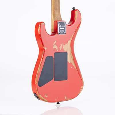 Charvel Pro-Mod Relic San Dimas Style 1 HH FR PF Weathered Orange image 10