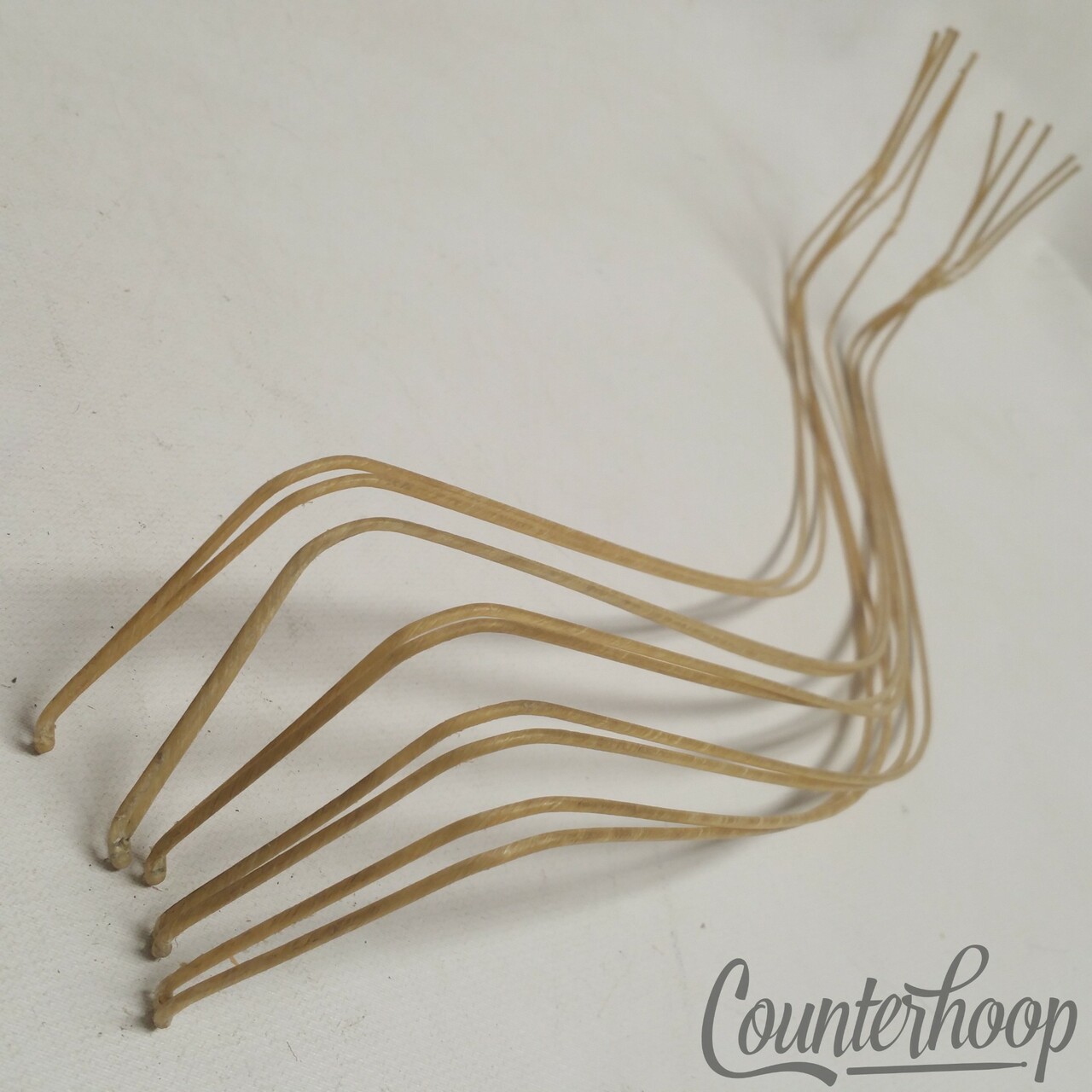Slingereland 16"Cat"Gut(Sheep)Natural Snare Drum Wires/10x Strands 30-40s Catgut — main photograph