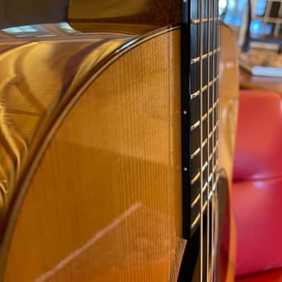 2019 Bourgeois 00 12 Coupe AT Torrefied Adirondack/Mahogany - Torrefied Bracing - Parlor image 17