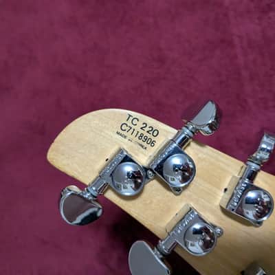 Ibanez TC220 Talman - Black - Kahler Fixed Top-Mount image 4
