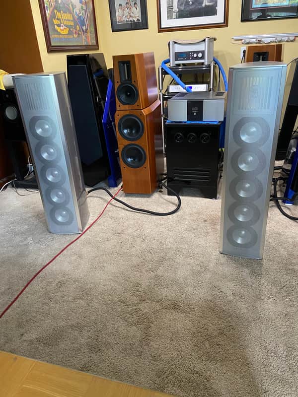 Piega C40 Loudspeakers Aluminum, $35,000 Retail image 1