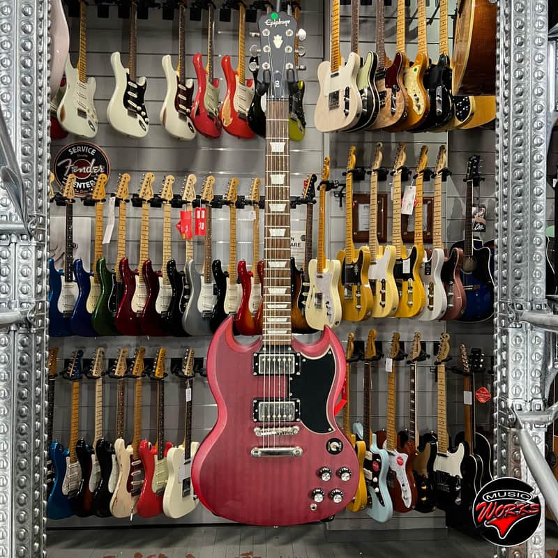 Epiphone Sg G400 Worn Cherry | Reverb