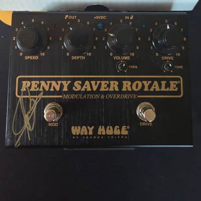 Way Huge WHE901 Penny Saver Royale Modulation & Overdrive 2021 - Black image 2