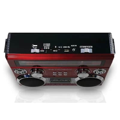 Retro Bluetooth Radio Portable Speaker – AM/FM/SW Rechargeable Vintage-Style Radio with AUX, USB & SD image 3