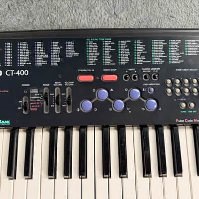 LO-FI GRAIL - Casio CT-400 1980s WITH Casio stand image 5