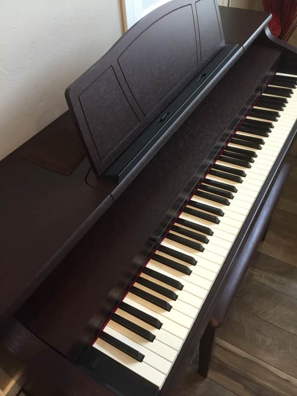 ROLAND KR-7 Digital Intelligent Piano Mahogany | Reverb