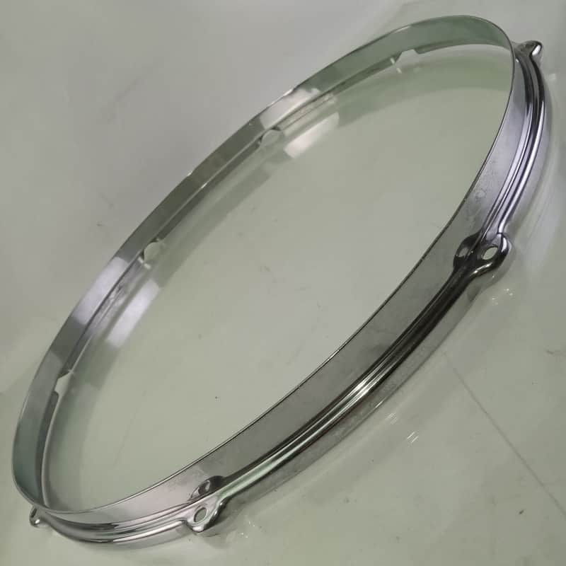 Gretsch 16" Stick-Chopper Floor Tom Drum Rim Hoop Vintage 50s Chrome Broadkaster image 1