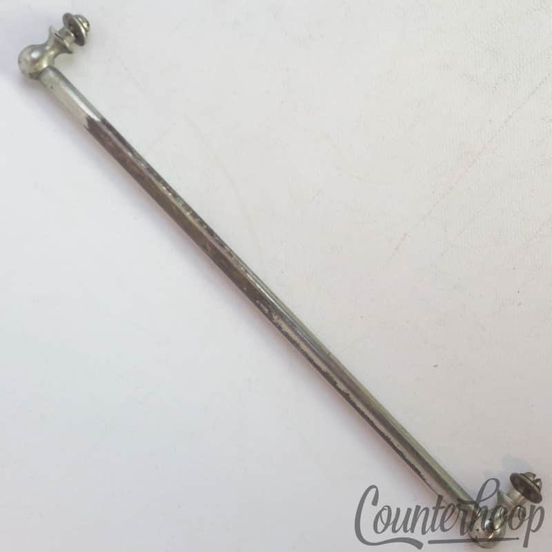 *Ludwig Tube Lug Nickel Bass Marching Snare Tenor Tom Drum 9" Vintage 20s Leedy* image 1