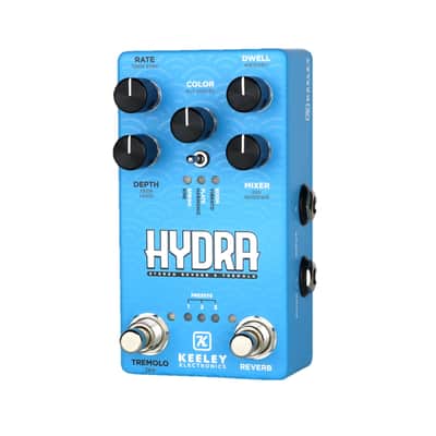 Keeley Hydra Stereo Reverb and Tremolo Pedal - Free Shipping to the USA image 3