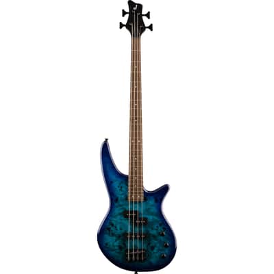 Jackson JS Series Spectra Bass JS2P Blue Burst - 4-String Electric Bass image 1