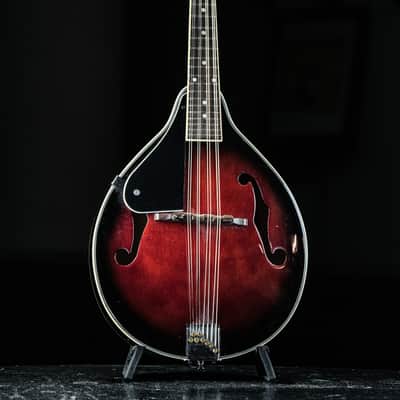 2010s Has Guitar Model PM7RDSL Mandolin Left Handed red sunburst image 2