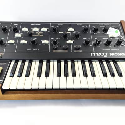 Moog Prodigy 32-Key Monophonic Analog Synthesizer 1979 - 1984 - Black (Serviced / Warranty)