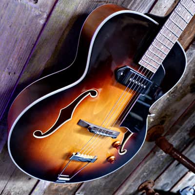 Eastman AR405-P90/TV Archtop - Truetone Vintage Sunburst w/ Gig Bag image 24