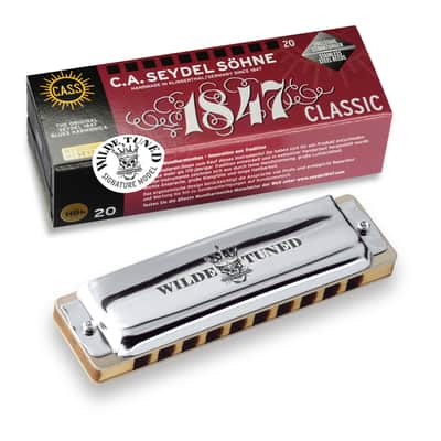 Seydel 16220D| Will Wilde Custom Tuned 1847 Classic Harmonica, Key of D image 1
