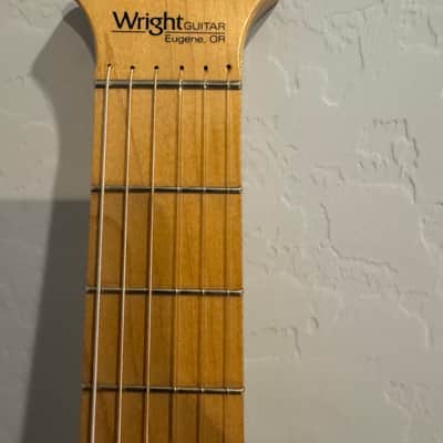 Wright Guitar Soloette 1990s - Maple image 8
