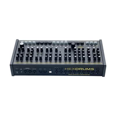 Erica Synths HexDrums 10-Voice Desktop Drum Machine 2026 - Present - Black image 2
