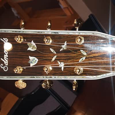 Edmonds D-45 Tight Grain Red Spruce/Bold Black Lined Brazilian * HOLD* image 18