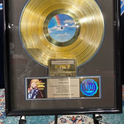 Stan Lynch Tom Petty and The Heartbreakers, RIAA, Pack Up The Plantation, Gold Record (#23) image 2
