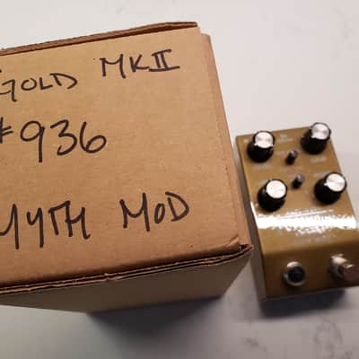 Pettyjohn Electronics Gold Overdrive Mk II - MYTH MOD image 1