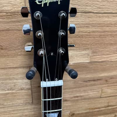 Epiphone "Inspired by Gibson Custom" Jeff Beck Signature '54 Les Paul Standard Guitar- Oxblood 8lbs 11oz w/hard case. New! image 9