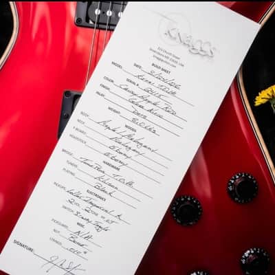 Knaggs Kenai TOM/Candy Apple Red/Black HW image 9