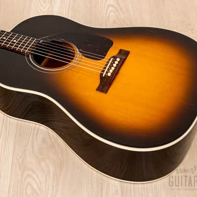 1996 Gibson J-45 Banner Logo Vintage Reissue Dreadnought Acoustic Guitar w/ Case & Tags, Yamano image 12