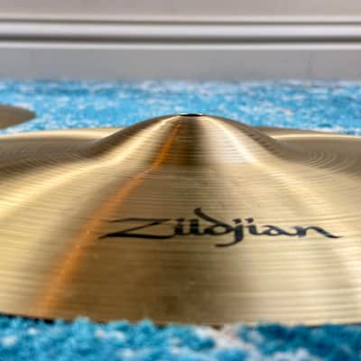 ULTRA CLEAN 14” Zildjian A NEW BEAT Hihats 920g 1379g EARLY MODEL! image 10