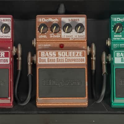Digitech - 2002 X-Series Bass In-Store Pedal Display w/5 Pedals Incl. Bass Synth Wah - x0220 - NOS image 4