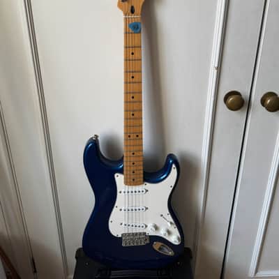 Fender Mexican Stratocaster Mid-00s - Blue image 4